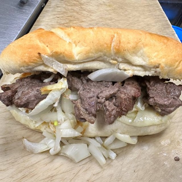Philly Cheesesteak Sandwich (Large).