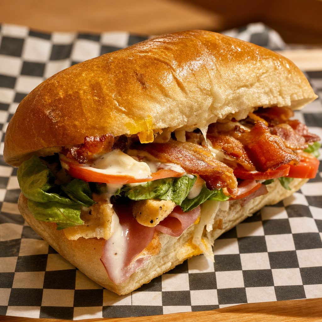 Da California Club Sandwich (Menehune).