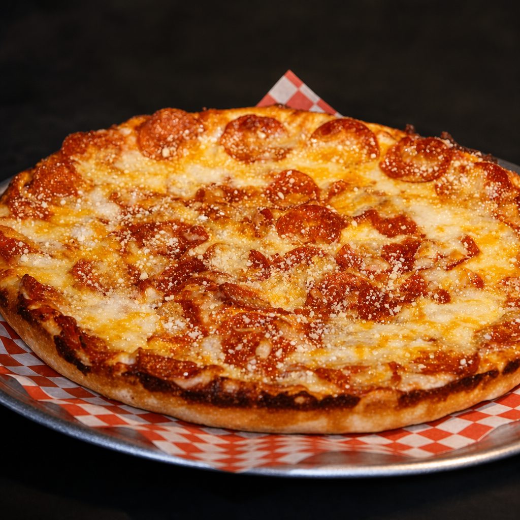 Pepperoni Pizza 7" Small (4 Slices).