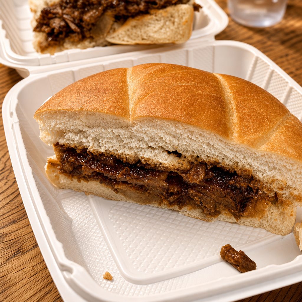 Paniolo Beef Brisket Sandwich (Menehune).