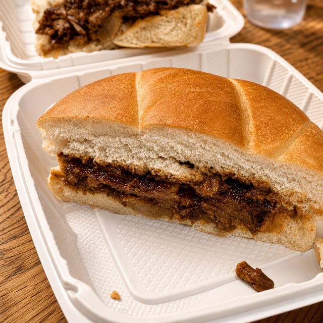 Paniolo Beef Brisket Sandwich (Menehune).