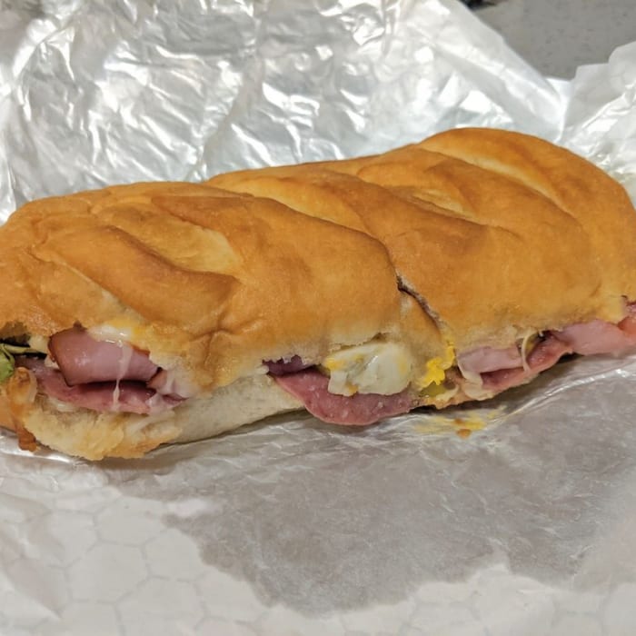 Hottie Salami Sandwich (Menehune).